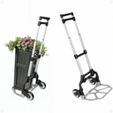 Ver mais imagens de Carrinho Portátil Bagagens Escritório Compras Dobrável Capacidade de 80kg