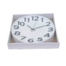 Relógio Parede Branco 29.5x29.5cm - 6