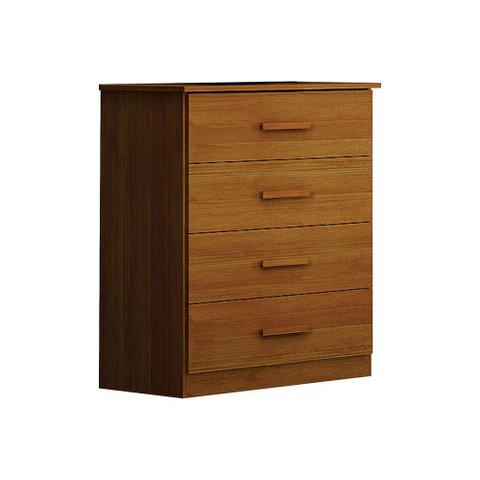 Cômoda 4 Gavetas Rubi Bronze Leifer Móveis Cinamomo