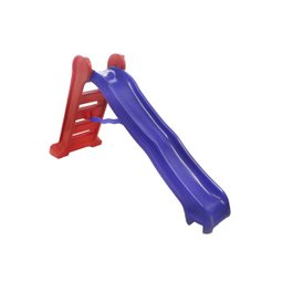 Kit Azul Cama Elástica 2.50M + Escorregador Grande 4 Degraus - 3