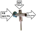 Ver imagem 4 de Registro Misturador Solar Externo para Instalação Solar 30cm - 2300010