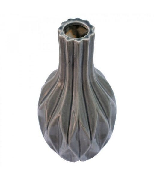 Vaso Porcelana Preto 28.5x14x14cm - 3