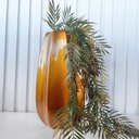 Ver imagem 3 de Vaso Centro de Mesa Dourado Moderno com Planta Caída