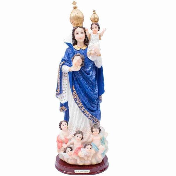 Nossa Senhora Da Cabeça 43cm - Enfeite Resina - 1