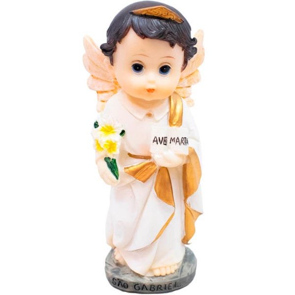 São Gabriel 13cm Infantil - Enfeite Resina - 1