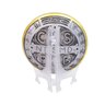 Medalhão São Bento curvado 15cm - Enfeite Resina - 4