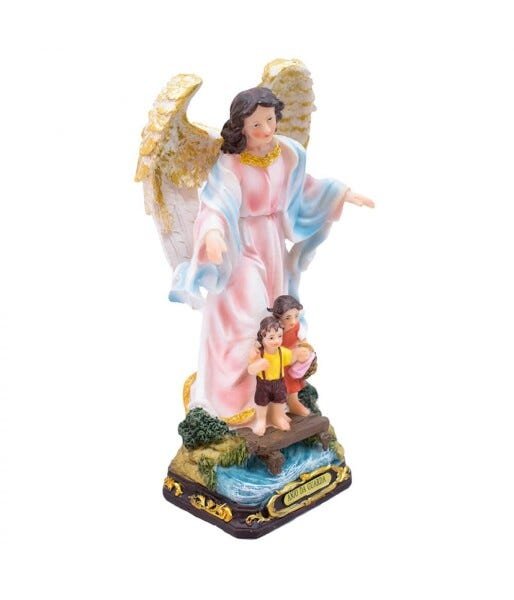 Anjo Da Guarda 20cm - Enfeite Resina - 7
