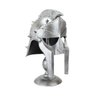 Enfeite Capacete Gladiador Prateado 41x24x21cm - 2