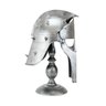 Enfeite Capacete Gladiador Prateado 41x24x21cm - 3