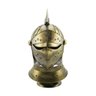 Enfeite Capacete Cavaleiro Medieval Dourado 47x30x26cm - 1