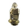 Enfeite Capacete Cavaleiro Medieval Dourado 47x30x26cm - 2