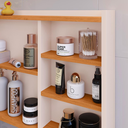 Ver imagem 6 de Espelheira Organizadora para Banheiro com Espelho Luxo - Off White / Cinamomo