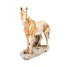Cavalo Dourado 34cm - Resina Animais - 1