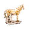 Cavalo Dourado 34cm - Resina Animais - 3