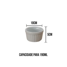 Ramekin Forma Assar Porta Molho Grande Hotel - Kit 6 Unid - 2
