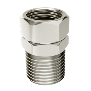 Nível com sobre Porca Giratório Niquelado Mxf 1/2"pol (1195 412) Roco