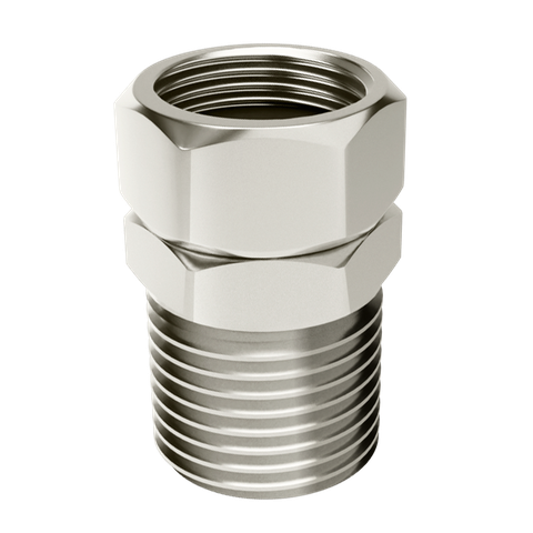 Nível com sobre Porca Giratório Niquelado Mxf 1/2"pol (1195 412) Roco
