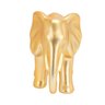 Elefante Dourado Cerâmica 11.5cm - 2