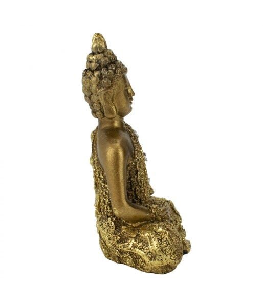 Buda Dourado Dhyani Mudra 8.5cm - 4