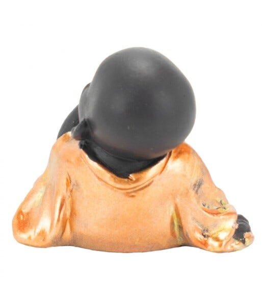 Jogo 3 Monges Negros Não Falo Não Ouço Não Vejo 4.5cm - 14