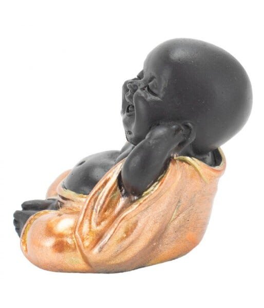 Jogo 3 Monges Negros Não Falo Não Ouço Não Vejo 4.5cm - 8