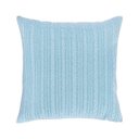 Ver imagem 1 de Capa de almofada VivaIN tricô duplada azul claro 50 x 50 cm