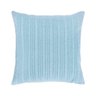 Capa de almofada VivaIN tricô duplada azul claro 50 x 50 cm - 1