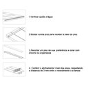 Ver imagem 4 de Ralo Linear P/ Sacadas WCS, Terraços E Piscinas Inox 304 Infinito 1,20m