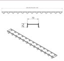 Ver imagem 3 de Ralo Linear P/ Sacadas WCS, Terraços E Piscinas Inox 304 Infinito 1,20m
