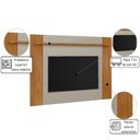 Ver imagem 2 de Painel para TV Sala de Estar Tulum Nature Off White 180cm