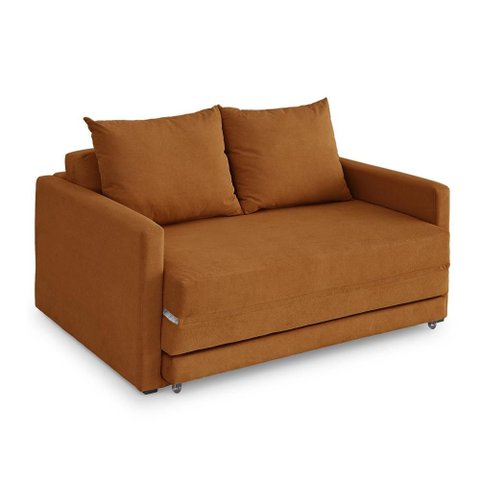 Sofa Cama Casal 147cm Trento Terracota Estofama