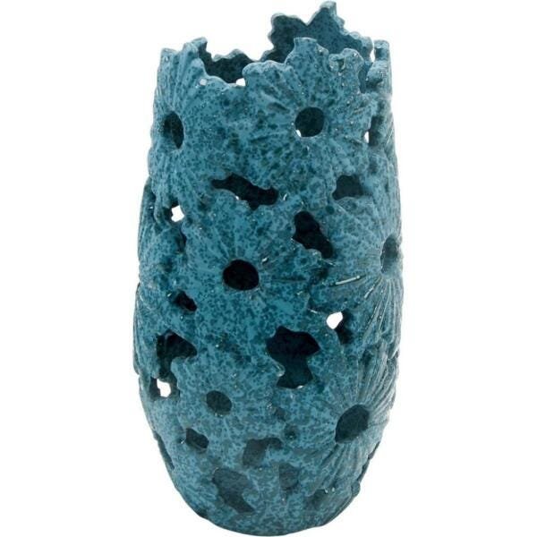 Vaso Cerâmica Azul 29cm GS - 1