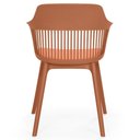 Ver imagem 6 de Conjunto Mesa de Jantar Quadrada Venezia 70x70cm Branca com 4 Cadeiras Estofadas Marcela - Marrom