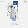 Filtro de linha com protetor contra surtos (DPS) - 127/220 volts - 10 amperes - 5 tomadas - 3 pinos  - 4