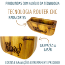 Ver imagem 7 de Descanso de Copo Luxo Porta Copo com Suporte em Madeira