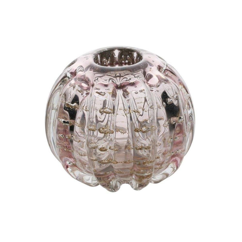 Esfera Italy Rosa Claro e Dourado Lyor - 1