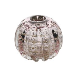 Esfera Italy Rosa Claro e Dourado Lyor - 1