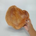 Ver imagem 4 de Wood Centro de Mesa Fruteira de Cozinha Multiuso Decoração 10x23x23cm