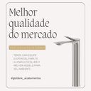 Ver imagem 7 de Torneira Banheiro Níquel Escovado Berlim Alta Quente e Frio