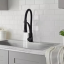 Ver imagem 3 de Torneira Gourmet Monocomando 50cm Flexivel Preta