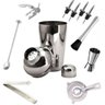 Kit Barman Profissional Coqueteleira 500ml 11 Peças Inox Caipirinha Drinks - 1