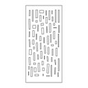 Ver imagem 3 de Painel Vazado Divisória Mdf Mikonos Branco - 0,90x2,20m