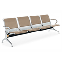 Ver imagem 1 de Cadeira Longarina 4 Lugares com Estofado Colors