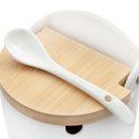 Ver imagem 3 de Saleiro Redondo com Colher Home Style Bambus Linn 10 Cm