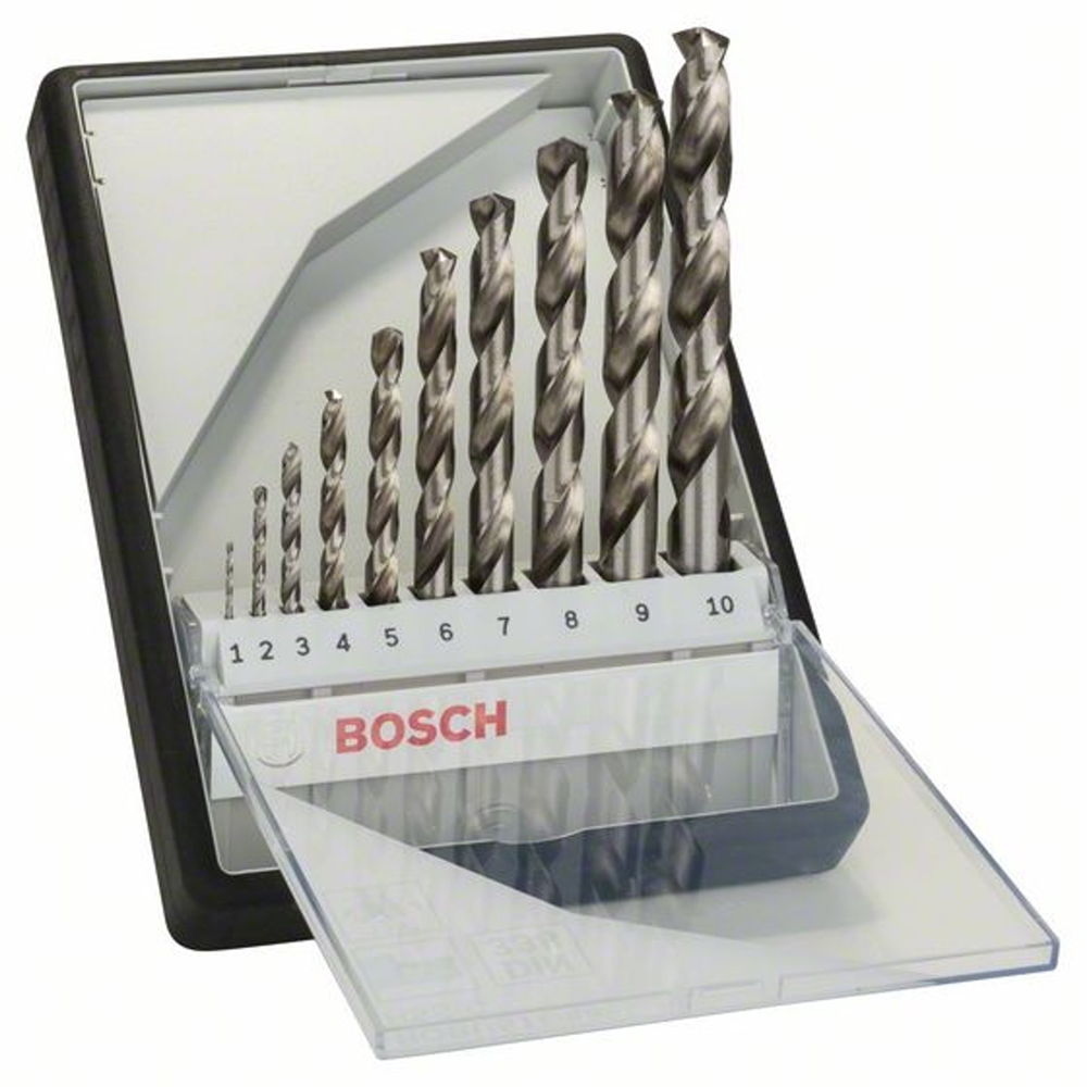 Broca Robust Line HSS-G 1 A 10MM - 2607010535 - BOSCH - 2