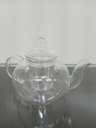 Ver imagem 6 de Chaleira 17x15x23cm 1,2L Borosilicato Transparente com Infusor Clear