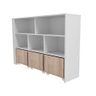 Organizador Infantil Baús e Porta Carrinho Natanael 100% Mdf Woodcore - 3