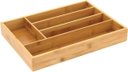 Ver imagem 1 de Bandeja para Talheres Table com 5 Divisoes Bambu 5x36x26cm Natural