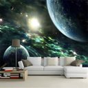 Ver imagem 1 de Papel De Parede 3D Universo 0012 - papel de parede paisagem