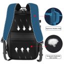 Ver imagem 5 de Mochila Pasta Executiva Viagem Negócios Notebook Impermeável Masculina Feminina Reforçada Arctic Hun